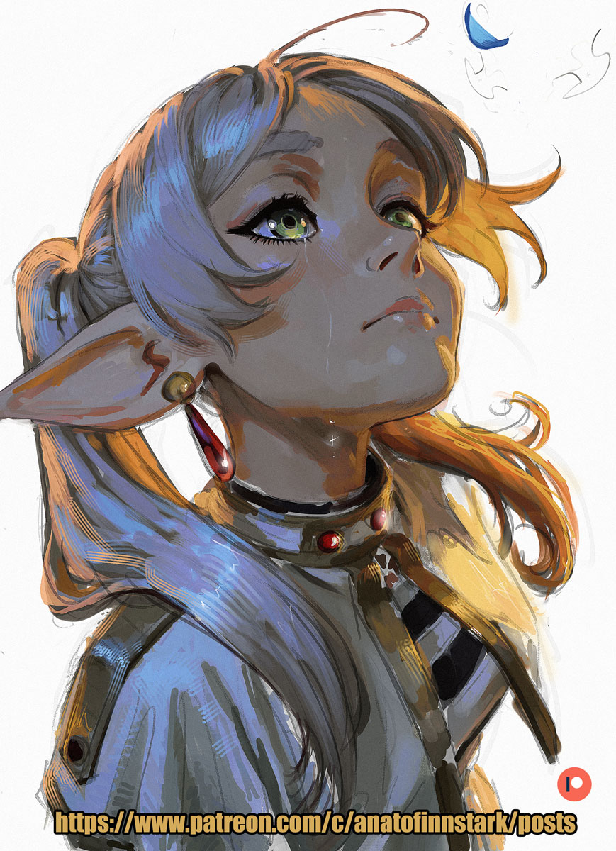 Big art block since 4 days...
Thank you Frieren for giving me back the envy and the inspiration ♥️