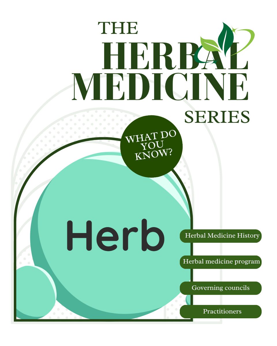 morhu_nancy's tweet image. Loved ones and friends💚🤍; The Herbal Medicine Series!

We are all welcome to The Herbal Medicine Series: A public sensitization series on Herbal Medicine.

#TheHerbalMedicineSeries #herbalmedicine #whatdoyouknow