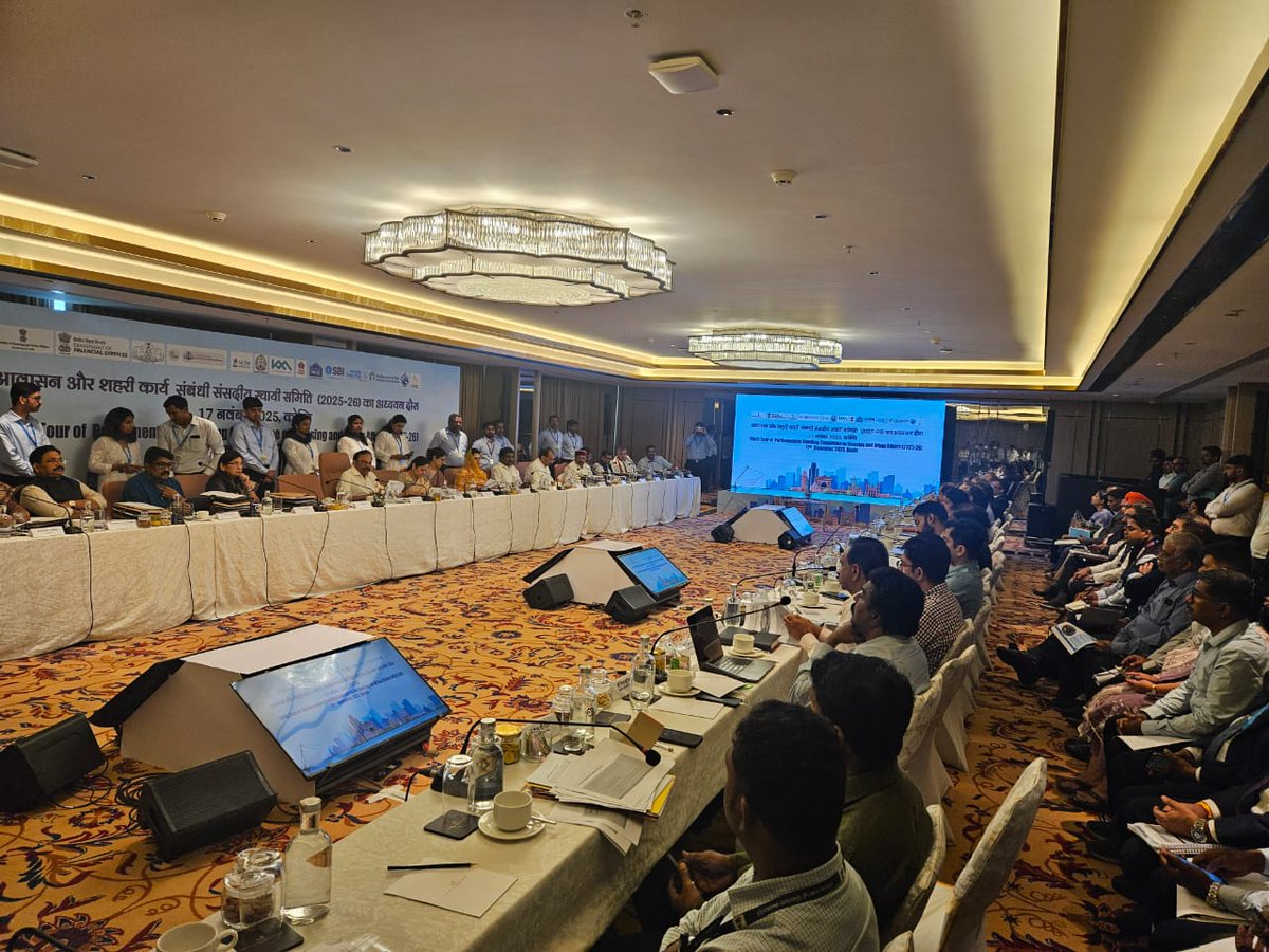 debashish_mla's tweet image. Honoured to attend the Study Tour of the Parliamentary Standing Committee on Housing &amp;amp; Urban Affairs (2025-26) in Kochi. Grateful for the insightful discussions on urban development!  Let&apos;s keep pushing for progress! 
#ParliamentaryStandingCommittee