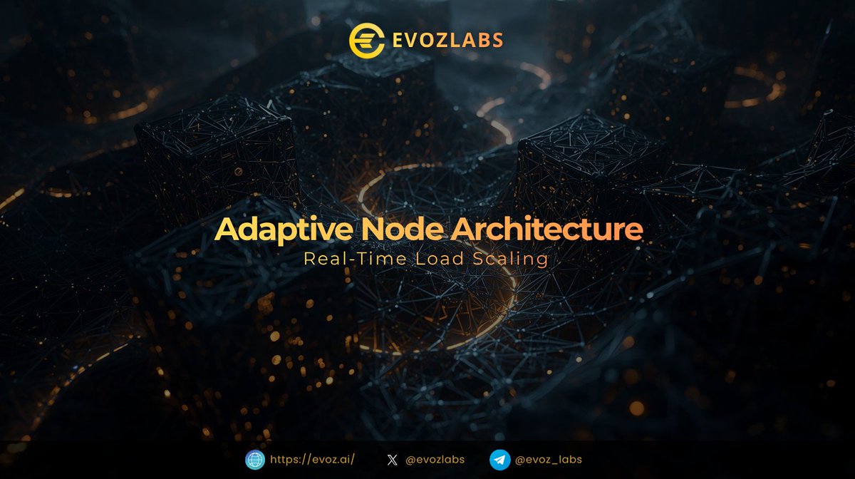 evozlabs's tweet image. EVOZ is pushing the limits of node scalability — its adaptive node architecture dynamically adjusts to network demand, ensuring stability under load. 

#EVOZ #BlockchainInfrastructure