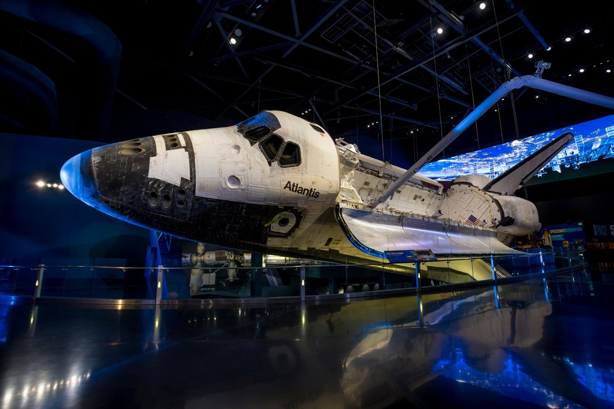 ExploreSpaceKSC's tweet image. Proud to be the home of Atlantis and carry on the legacy of NASA’s Space Shuttle Program.