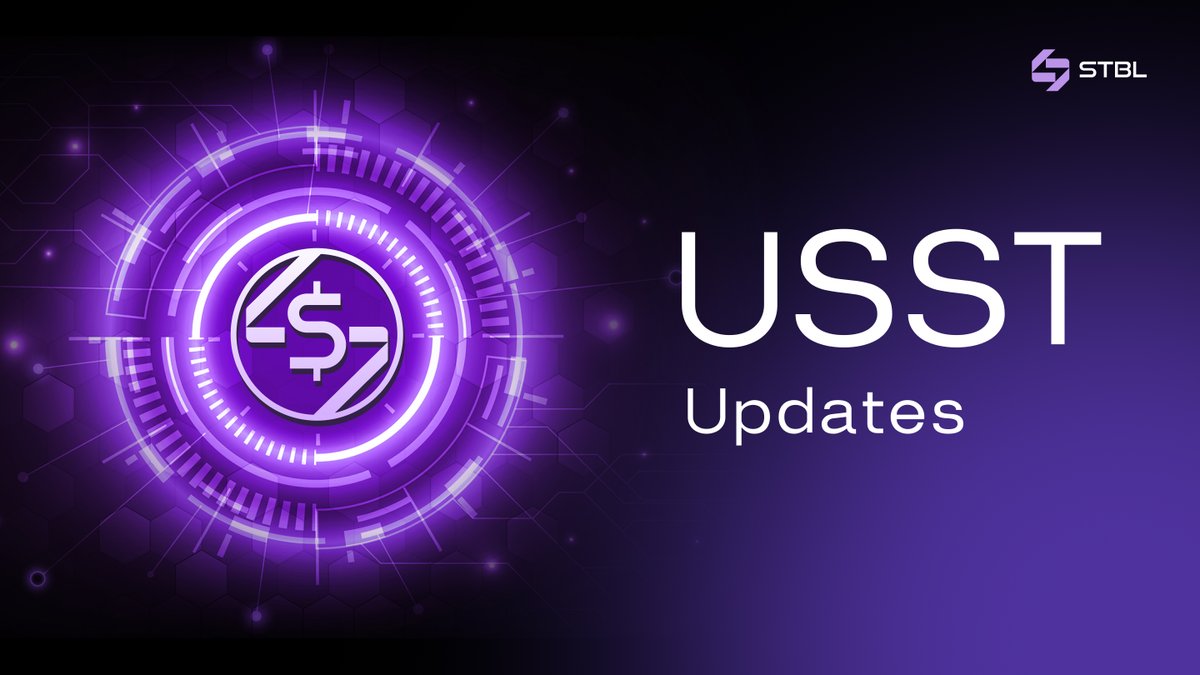 stbl_official's tweet image. STBL is preparing for the next wave of USST adoption.

A strong foundation is what ultimately drives scale. After the overwhelming response over the past two months, our product and tech teams are focused on strengthening every layer of the STBL ecosystem. 

Here is the progress…