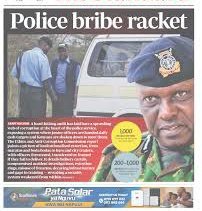 Shocking reveal!!!  Top brass allegedly spearhead bribes from KSh 5K-50K/month per "membership." Matatu saccos, bar owners targeted,,threats, arrests if you don't subscribe. Whistleblowers: "It's systemic, from stations to HQ." Truth uncovered! #EndCorruption #KenyaNews