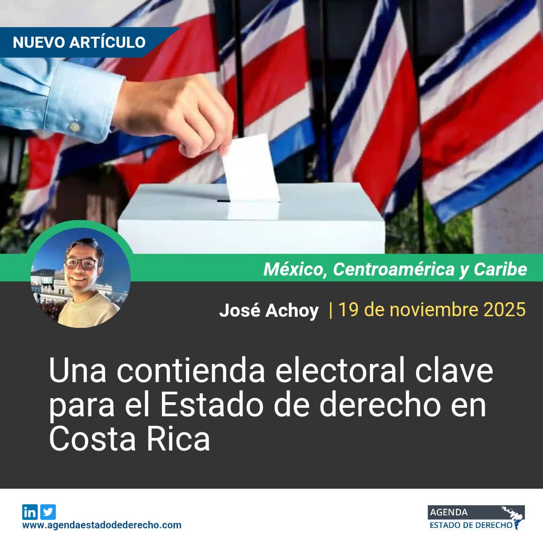 Este nuevo artículo, ✍️ escrito por José Achoy (<a href="/achoycr/">Jose Achoy</a>), analiza los desafíos estructurales, sociales y digitales que enfrenta Costa Rica 🇨🇷🗳️ ante las elecciones de 2026, subrayando la urgencia de fortalecer su Estado de Derecho y memoria democrática.

¿Quieres conocer el