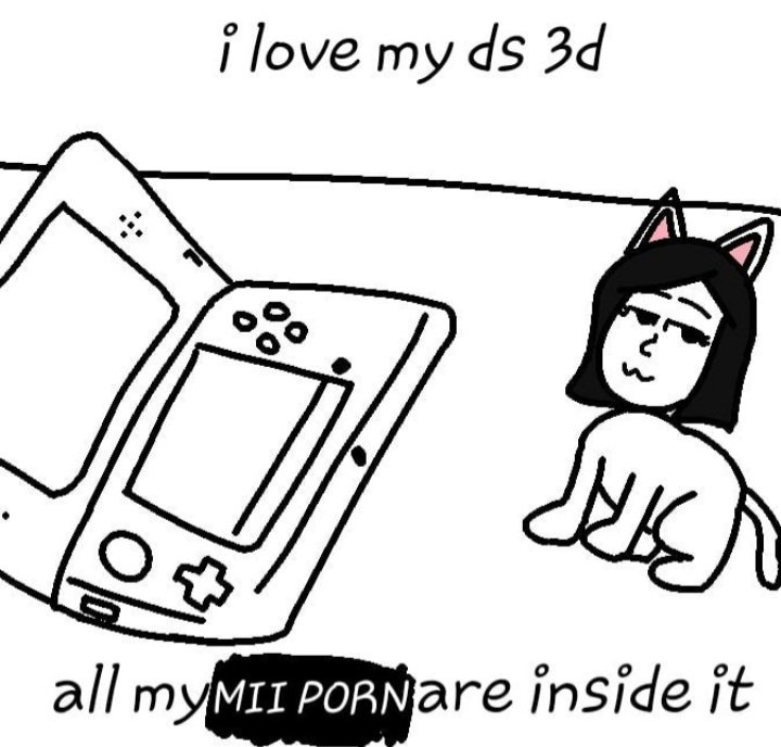 diffidentDennis's tweet image. recently found this image again, my friends thought i was crazy whenever I&apos;d reference it and whenever i tried googling to find it I did NOT get the results i wanted #mii