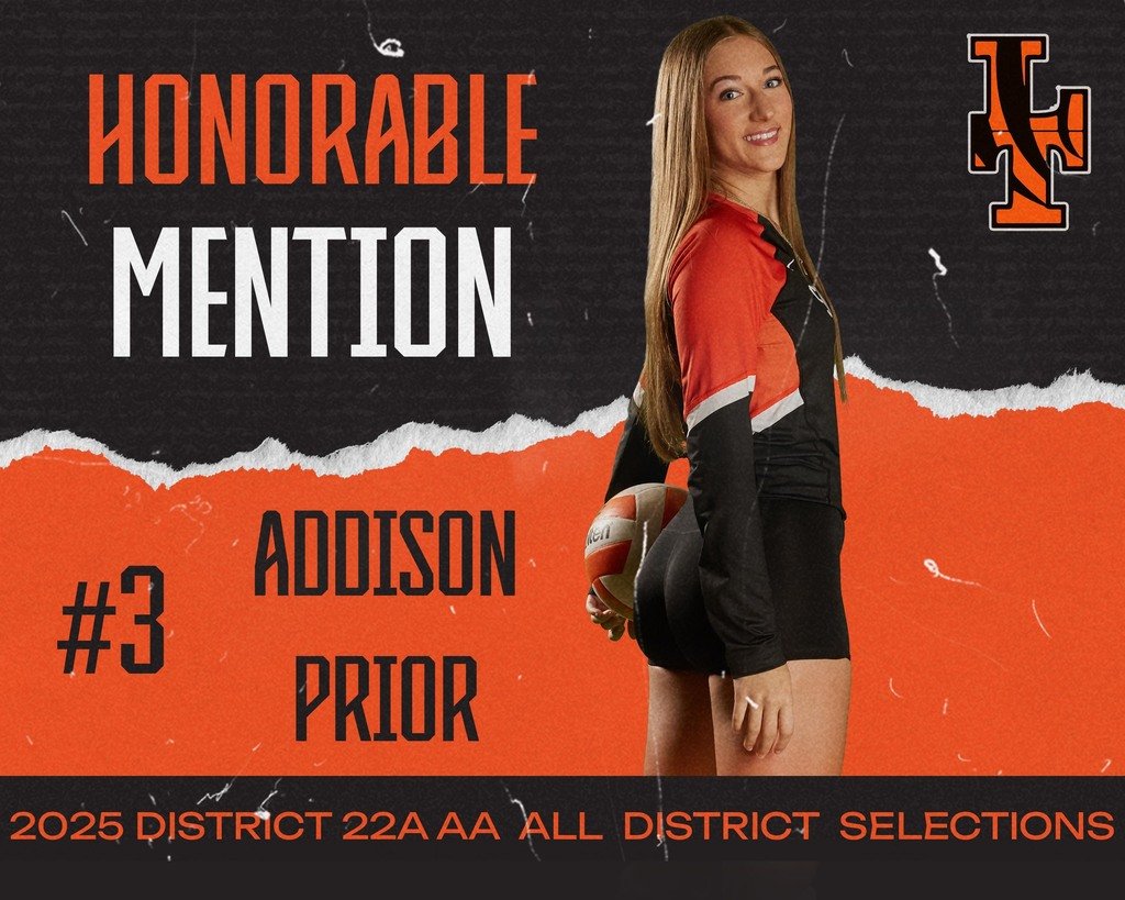 Congratulations to our Lady Tiger Volleyball All-District selections.  

What a great accomplishment and well deserved.

#GRIT