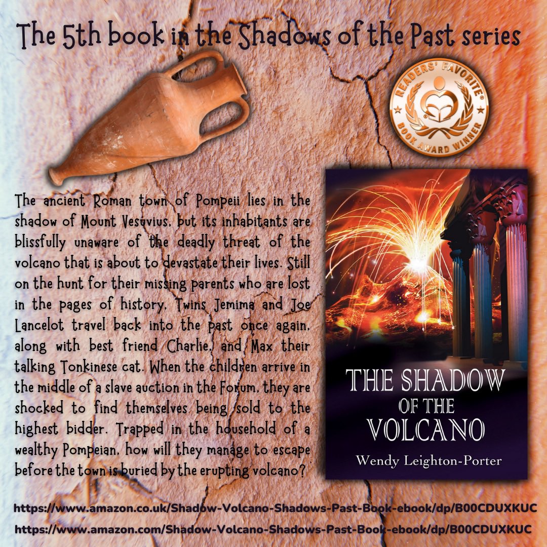 MainChannel_'s tweet image. &apos;An Explosive Adventure!&apos;

UK: amazon.co.uk/gp/product/B00…
US: amazon.com/gp/product/B00…

&apos;5⭐️- @WLP_author&apos;s enjoyable ease of style will make this all the more believable for young readers.&apos;

✨#KindleUnlimited✨
#mg #ya #histfic #myths #Greek #Roman #Pompeii #Kindle #books #ebooks