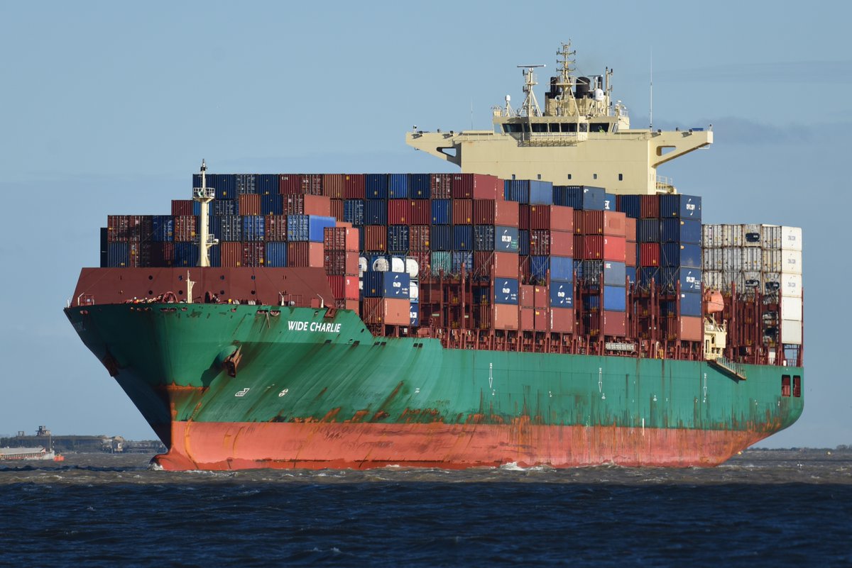FraserG32883664's tweet image. Container ship Wide Charlie inbound for the Port of Tilbury. #ContainerShip #ContainerShips #Essex #ContainerCarrier #WorkingRiver #CargoShip #Shipping #ShipsInPics #Ship  #Maritime #Marine #Import #Export #Ships #Ship #Containerschiff #Tilbury #Thames #RiverThames