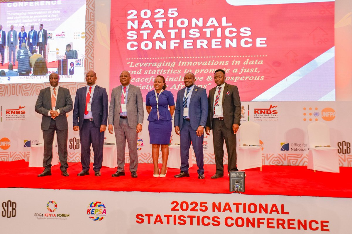 While Officially opening the Conference the <a href="/Planning_Ke/">PlanningKE</a> PS <a href="/BonfaceBMakokha/">BonfaceMakokha</a> highlighted that this year's theme is timely as it aligns well with the 2025 African Union(AU) Summit and the Aspirations of the African Charter on Statistics. <a href="/KNBStats/">KNBStats</a> <a href="/KeTreasury/">The National Treasury & Economic Planning</a> <a href="/SDGsKenyaForum/">Coalition for Sustainable Development</a>