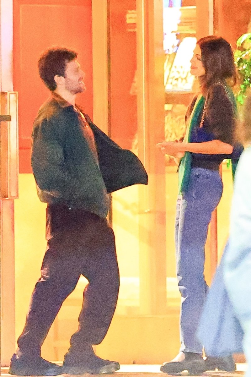 metgalacrave's tweet image. Kaia Gerber and actor Jon Rudnitsky were spotted leaving a dinner at the Sunset Tower Hotel.
