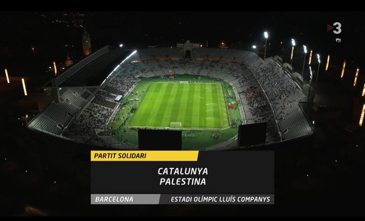 Es gasten 600.000€ per fer un partit de futbol i heus aquí l’èxit del Catalunya-Palestina amb l’estadi mig buit i les entrades a 5€.

Els activistes són pocs i continuen marcant l’agenda del país.
