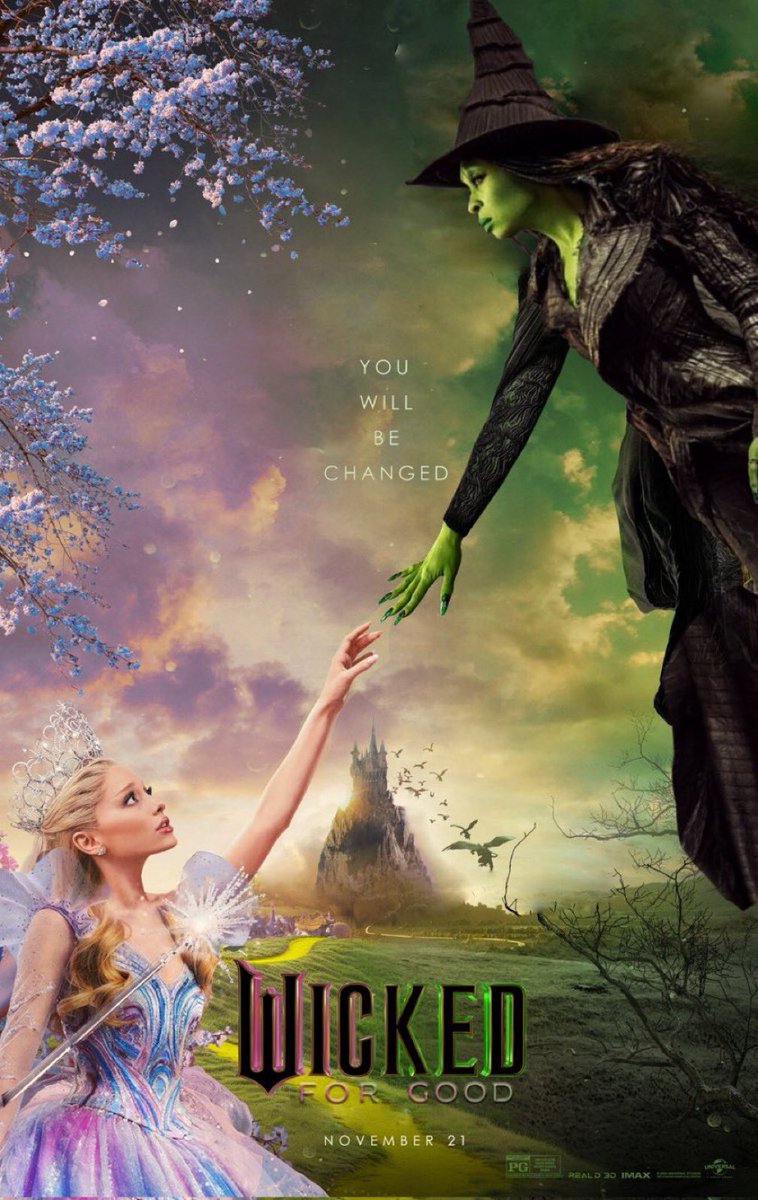 This Friday, THE movie for this end of the year to discover on big screen : #WickedForGood, wonderfull and moving, more intense, for young and old,  <a href="/mulderville/">Mulderville</a> our review spoiler free 5/5 bit.ly/480SA7I