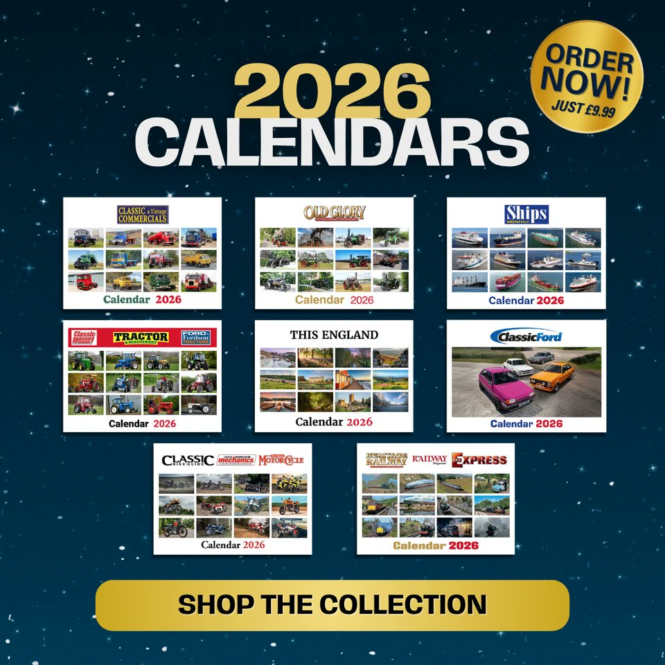Our popular calendars are back for another year, with some exciting new additions! 🌟⁠
⁠
Get ready for 2026 with stunning imagery curated from our magazines, from beauty and wellbeing to classic cars and gardening!⁠
⁠
Explore the full collection now: shop.kelsey.co.uk/merchandise/ca…
