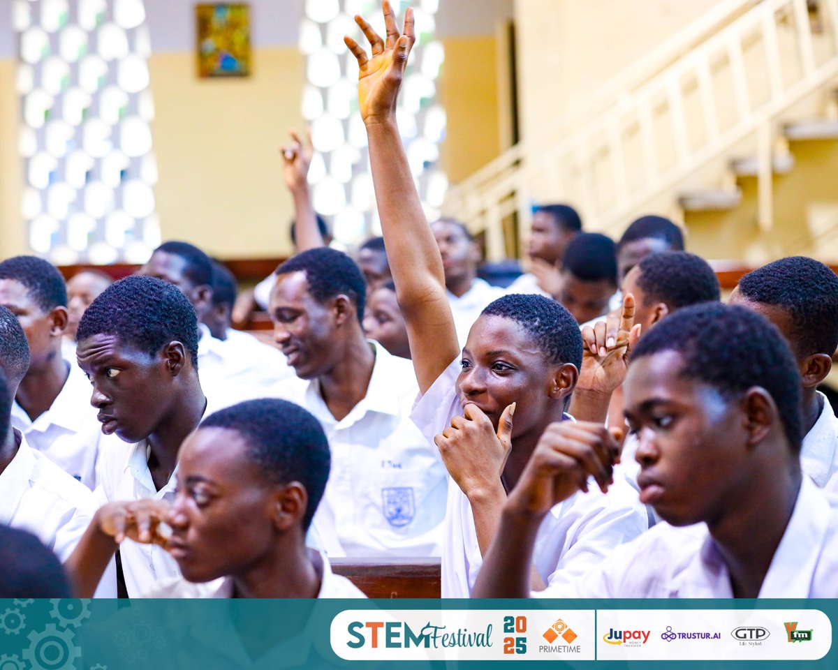 NSMQGhana's tweet photo. That was a fantastic session!π₯
Thank you all for tuning in!
#MentorshipSessions #STEMFest25 #Primetime https://t.co/a2P4T5MlH6