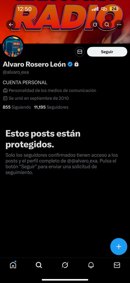 unamanx's tweet image. Ha de estar borra que borra tuits.