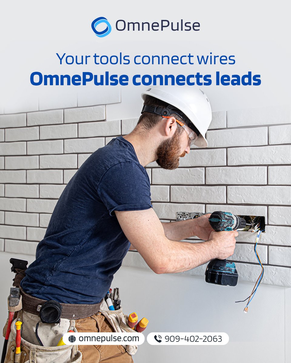 OmnePulse1's tweet image. Turn every power outage into a profit opportunity. Let AI handle the calls.

⚙️ Start automating: omnepulse.com

#ElectricalBusiness #OmnePulse #SmartElectrician #LeadAutomation