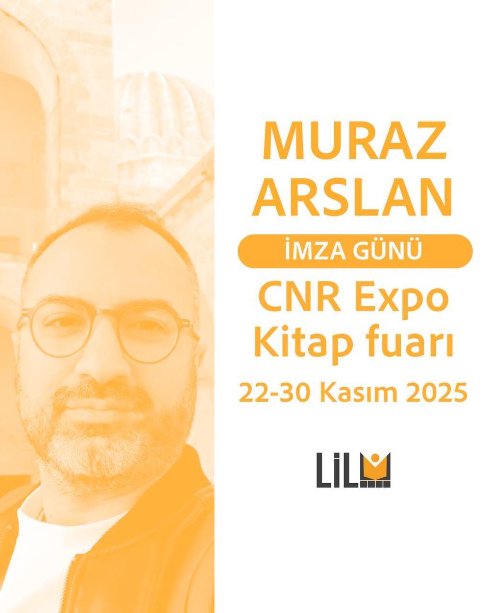 Mersin CNR Expo Kitap Fuarı’nda Muraz Arslan İmza Günü ✍️📚

Muraz Arslan, Mersin CNR Expo Kitap Fuarı’nda okurlarıyla buluşuyor.
Tüm ziyaretçiler imza etkinliğine davetlidir.

#CnrExpo #fuar <a href="/Murazig/">Muraz Arslan</a>