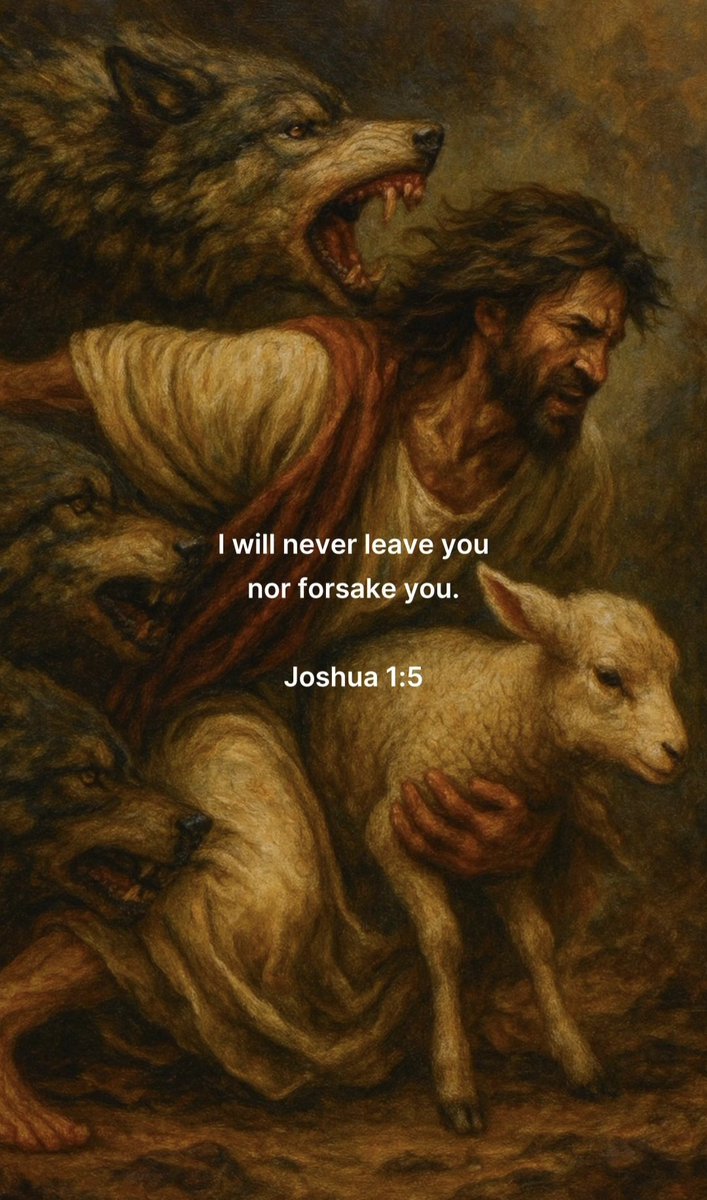 He will never leave you nor forsake you
