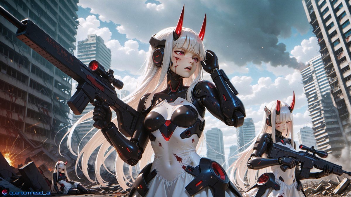 quantumhead_ai's tweet photo. Just a flight of Imagination, inspired by some found art, cybermaids on a mission.

SFW illustration

#AIart #cybermaid https://t.co/2ZdVtO8dm7