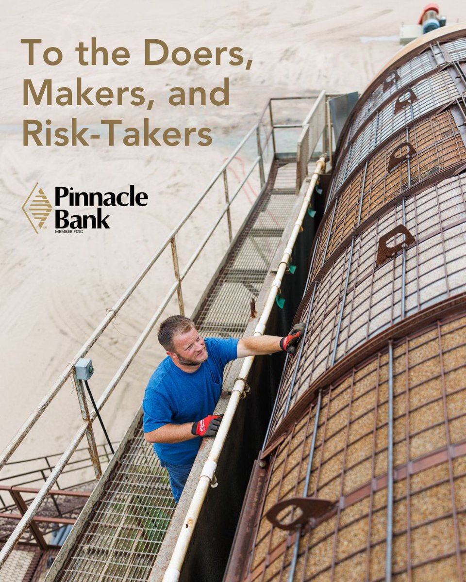 pinnbank's tweet image. Behind every business is a risk, a plan, and a person who believed it could work. 💪

On National Entrepreneur&apos;s Day, we’re celebrating the people who build, create, and keep our local economies moving.

#NationalEntrepreneursDay #CommunityStrong #TheWayBankingShouldBe