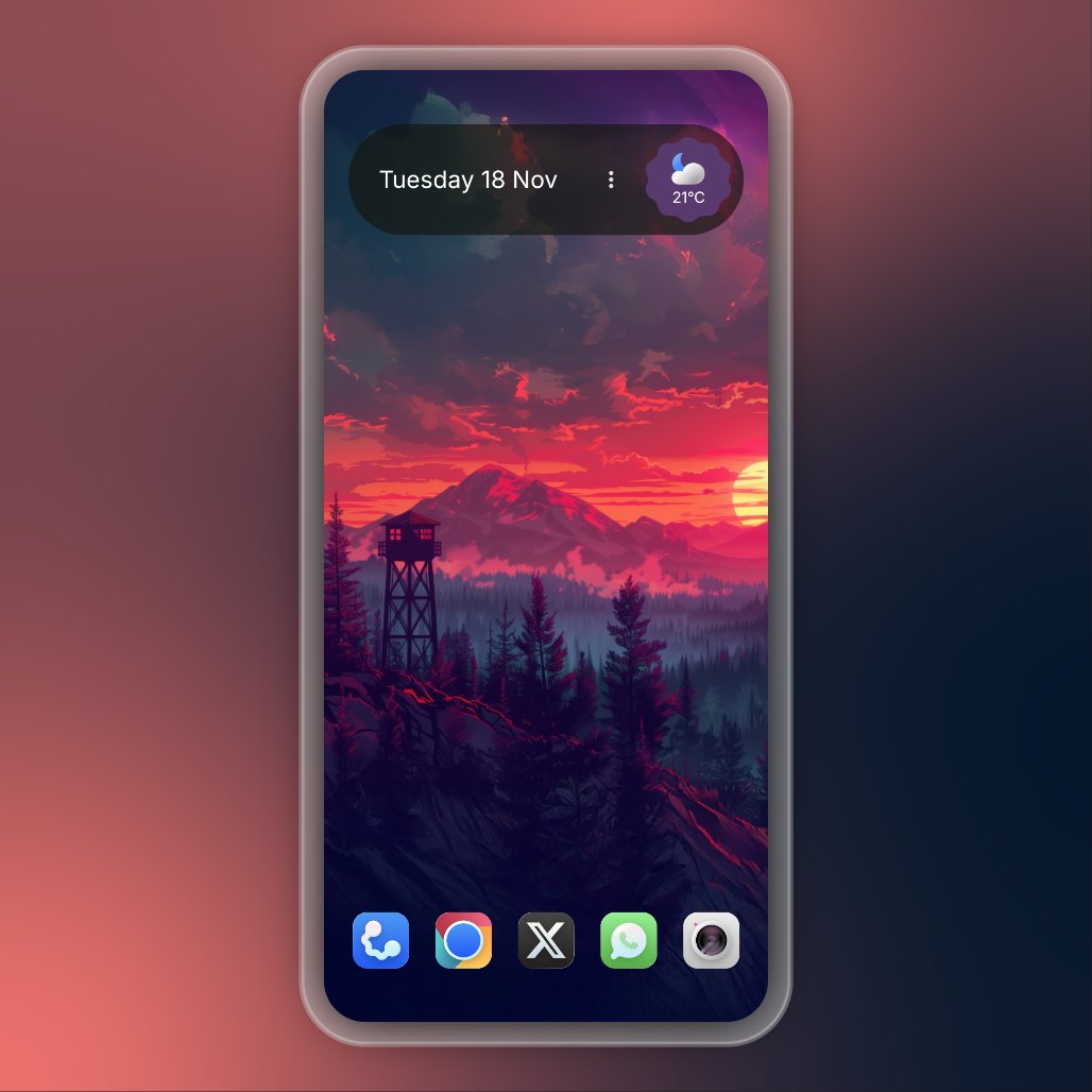 sps_mys's tweet image. ** Today&apos;s HomeScreen Setup **

* Wall from WallsPy Wallpaper App by @wallspy_app
* Waffle icon pack by @ThemesOnFire
* Screenshot using TrueShot by @truestudio_