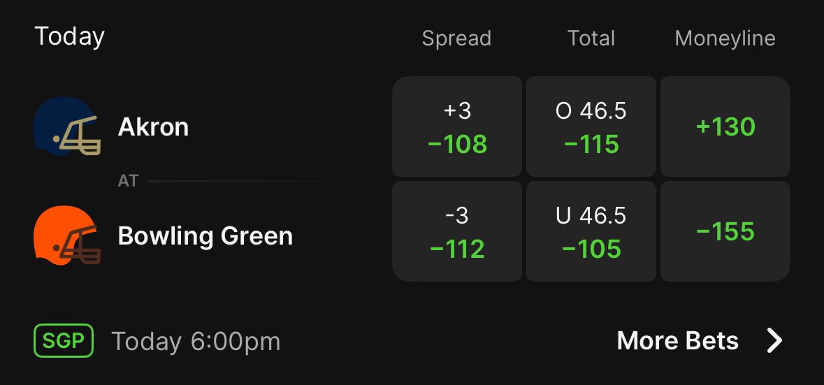 🚨5 UNIT #NCAAF MAX LOCK OF THE DAY🚨

YESTERDAYS 10 UNIT WAS AN EZ MONEY MAKER AND NOW WE HAVE ANOTHER GUARANTEED WINNER FOR TONIGHT

👇🏻WANT THE PLAY👇🏻

1. LIKE THIS POST

2. FOLLOW <a href="/blazer_vegas/">Vegas Blazer</a>

WILL DM WHEN DONE

⬇️FREE VIP⬇️
dubclub.win/checkout/29577…

#GamblingX #CFB #MACtion