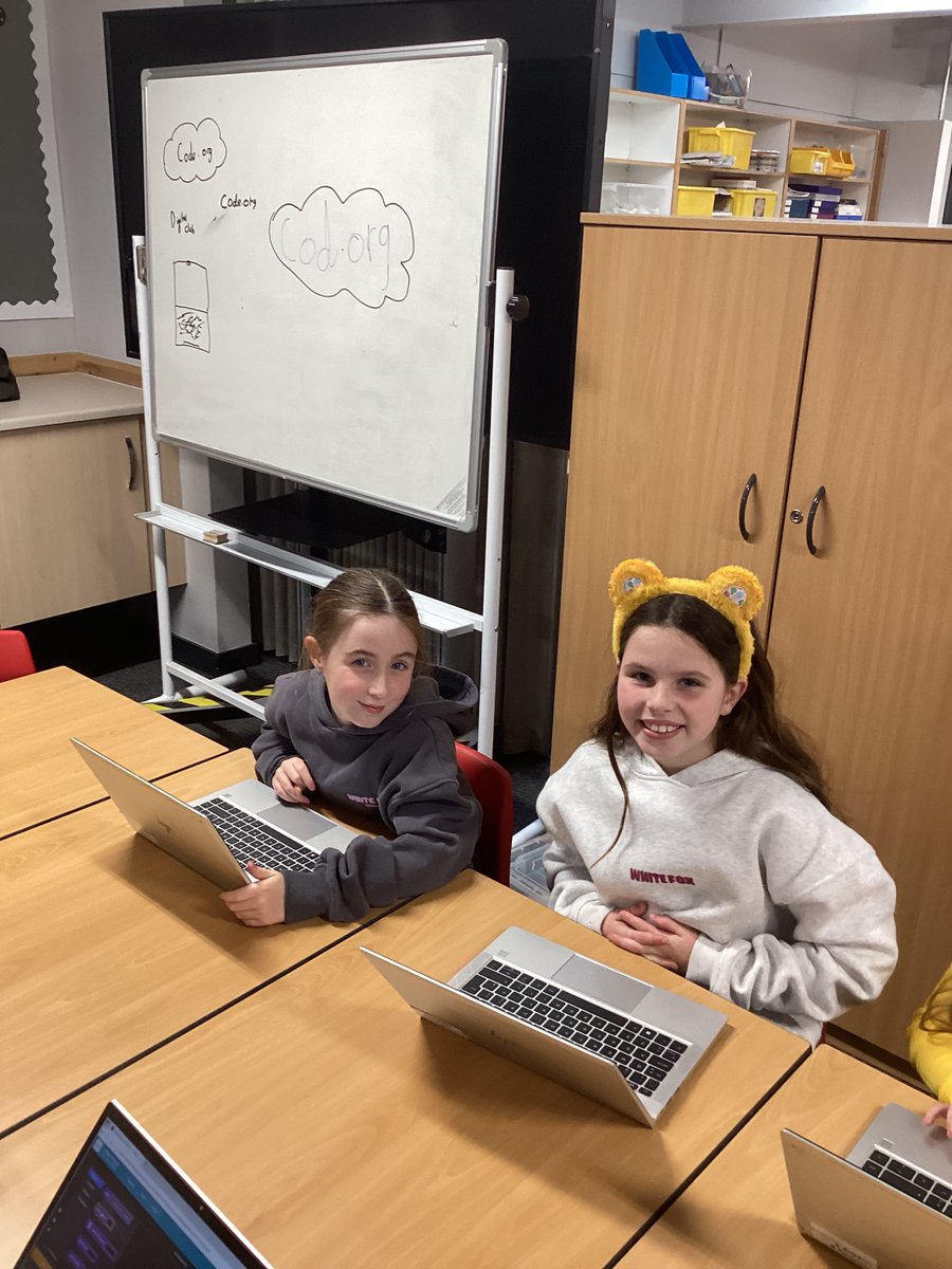 Westfield_PS's tweet image. Our Digital Leaders are offering a lunchtime coding club and have been independent and responsible in leading the learning 💻