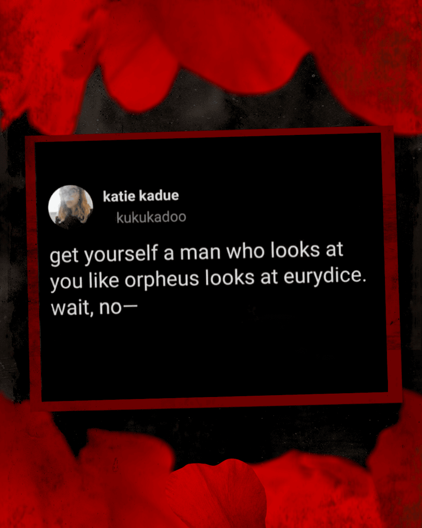 hadestown's tweet image. A&apos;ight, you got us there.