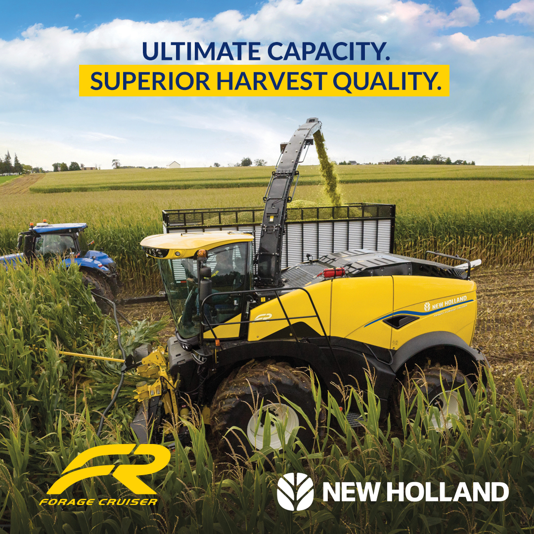 The FR Forage Cruiser has an appetite for production that’ll have you steaming up and down fields and maximizing tons per hour—all while putting the highest-quality feed in the wagon.