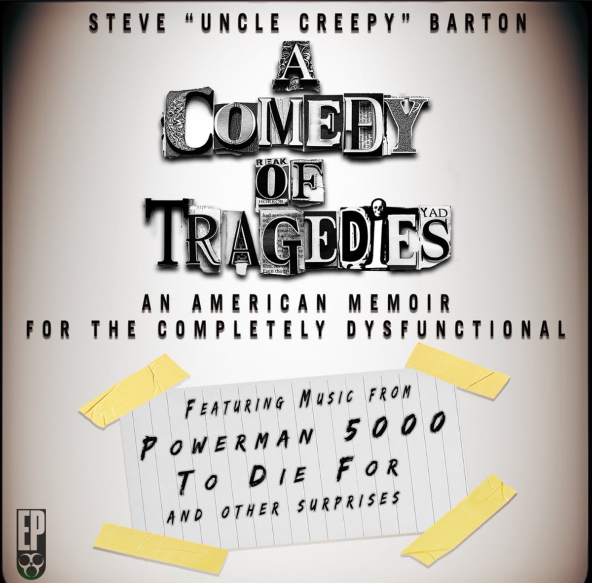 UncleCreepy's tweet image. Good news! The audiobook version of #acomedyoftragedies WILL BE AVAILABLE BEFORE THE HOLIDAYS! Note my usage of caps-lock to denote the importance of this announcement. #terrifier #terrifier2 #georgearomero #sidhaig @therealPM5K