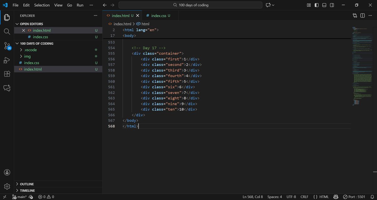 abolaji_web's tweet image. Day 15–18: Grid
Learn CSS Grid: display: grid, grid-template-columns, grid-gap.
Practice: Design a photo gallery with a grid layout.

#100daysofcoding #buildinpublic #programming