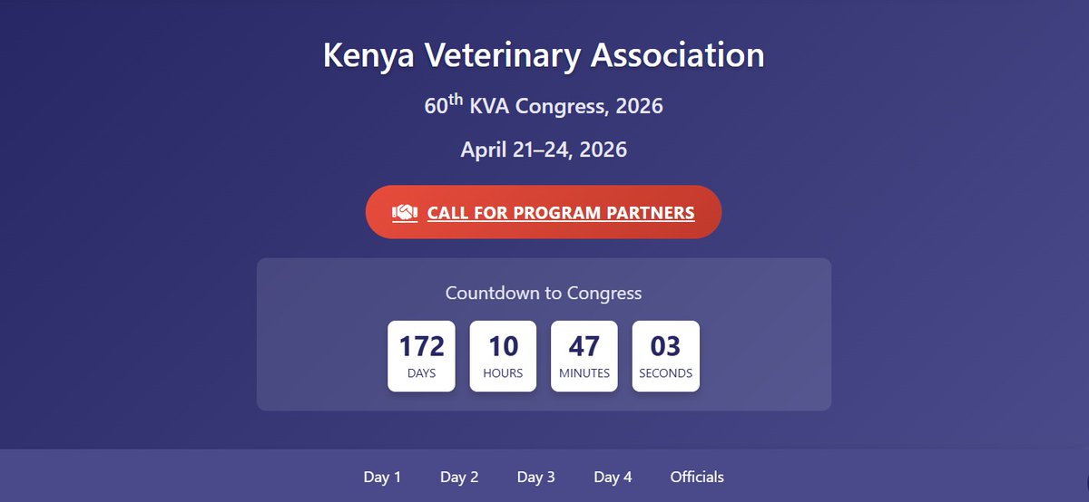 Kenya Veterinary Association (KVA) tweet media