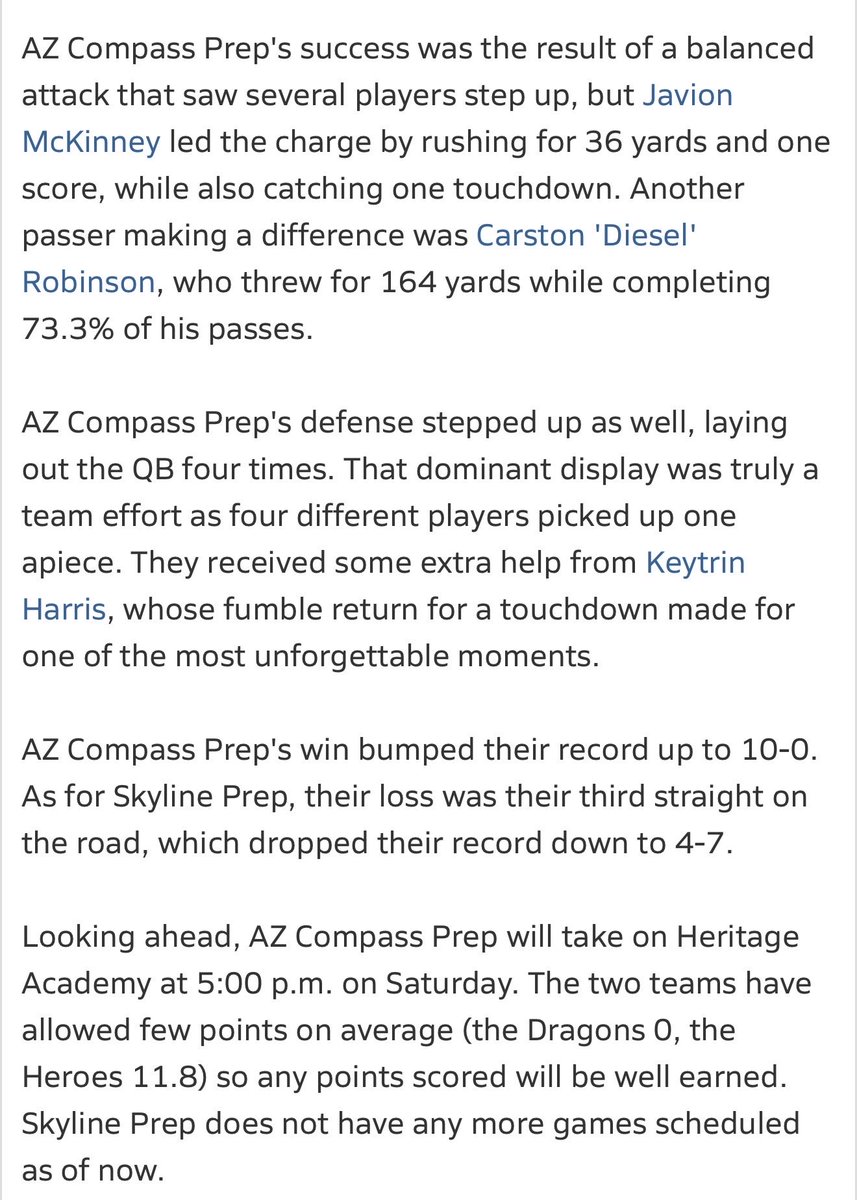 Javion McKinney 26’ RB tweet media