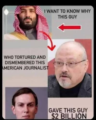 lisakrstin's tweet image. #DemsUnited #DV1
The CIA and DNI both concluded with high confidence that MBS approved the operation to kill Jamal Khashoggi and Trump is entertaining him in the Oval Office and saying what a great guy he is.
Thank you Mary Bruce of ABC for making both of them uncomfortable.