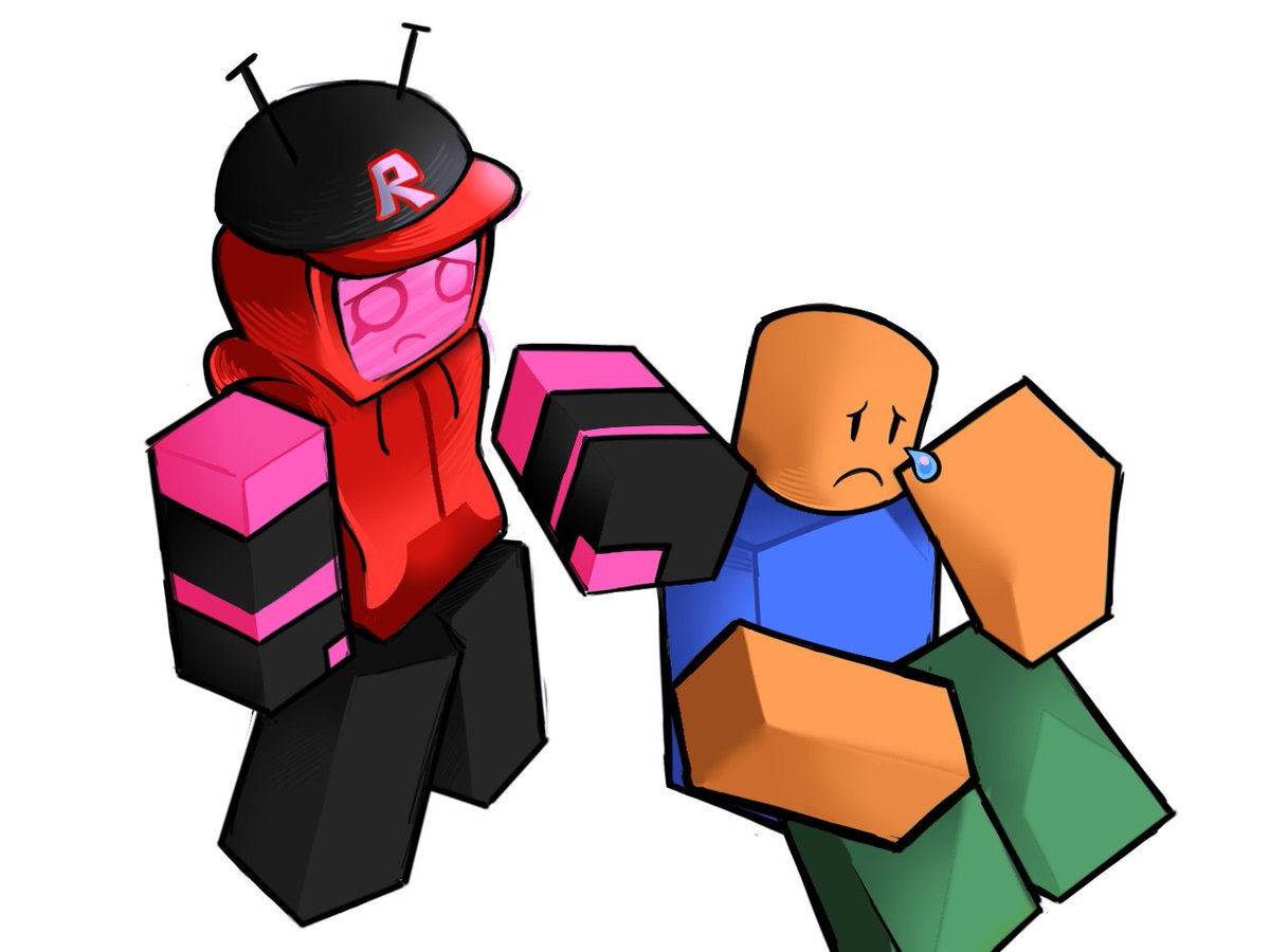 Shiroshhh's tweet image. Don&apos;t be sad, Noob...
#veeronica 
#noob
#forsaken