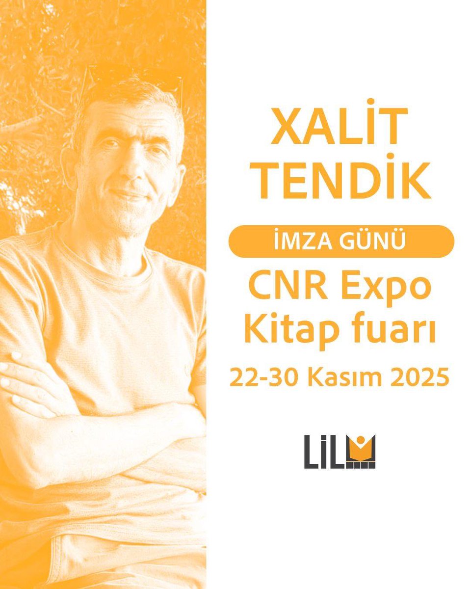 Mersin CNR Expo Kitap Fuarı’nda Halit Tendik İmza Günü ✍️📚

Halit Tendik, Mersin CNR Expo Kitap Fuarı’nda okurlarıyla buluşuyor.
Tüm ziyaretçiler imza etkinliğine davetlidir.

#CnrExpo #fuar