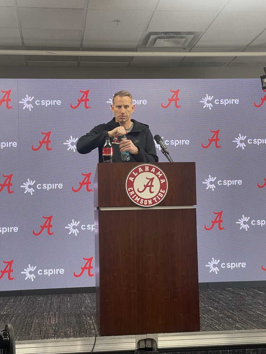 Alabama head coach Nate Oats meets with the media before taking the trip to Chicago to face No. 8 Illinois 

<a href="/garyharris_wvua/">Gary L. Harris</a> 
<a href="/WVUA23Sports/">WVUA 23 Sports</a> 
<a href="/AlexBootheTV/">Alex Boothe</a> 
<a href="/jdzasa1010/">J.D. Zasa</a>
