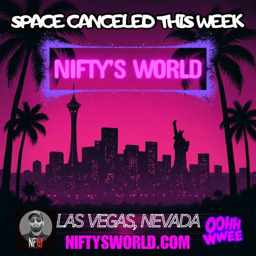 NFA_Inc's tweet image. 🚨 SPACE UPDATE 🚨

🎙️Tomorrow’s space is officially CANCELED…the team has a full day of big meetings for Nifty’s World, gearing up for some major moves. 👀🔥

😎 But don’t worry…

We’ll be back for a short &amp;amp; spicy pre-Thanksgiving space the day before! 🦃

Pull up, vibe out,…