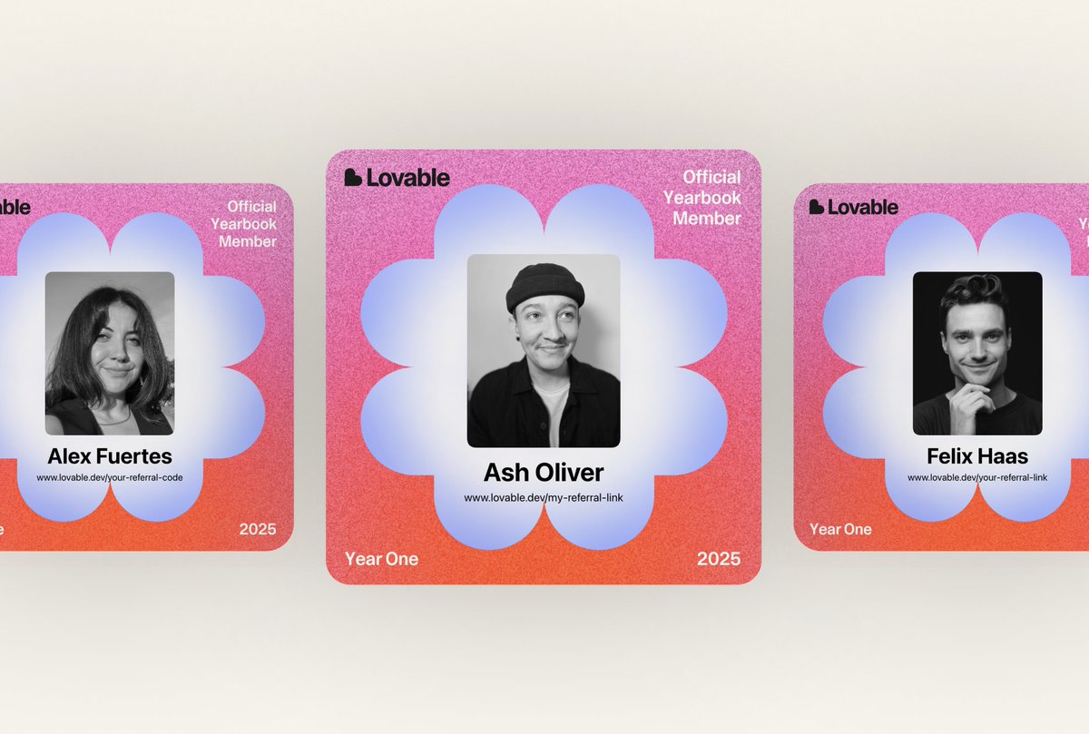 lovable yearbook cards