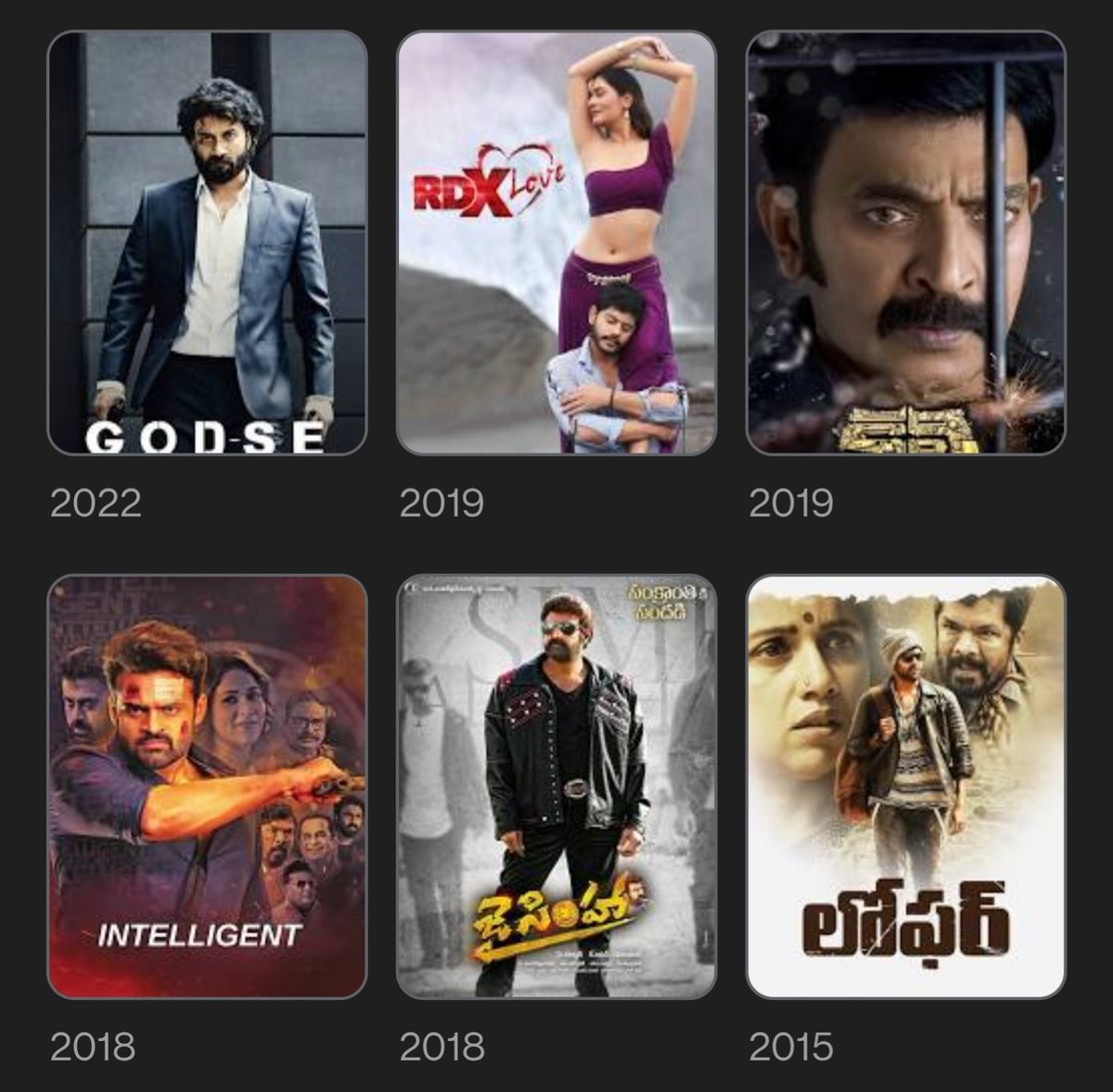 ICONstarSTAN's tweet image. Meanwhile bro&apos;s movies
