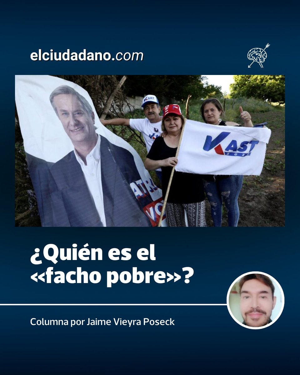 El_Ciudadano's tweet image. El «facho pobre» es el ciudadano o ciudadana desencantado, con trabajos de mala calidad, con jornadas extenuantes y sueldos precarios, que vive en entornos degradados, que ya no confía en las instituciones de la democracia. Su voto no es ideológico, sino emocional: más como un…