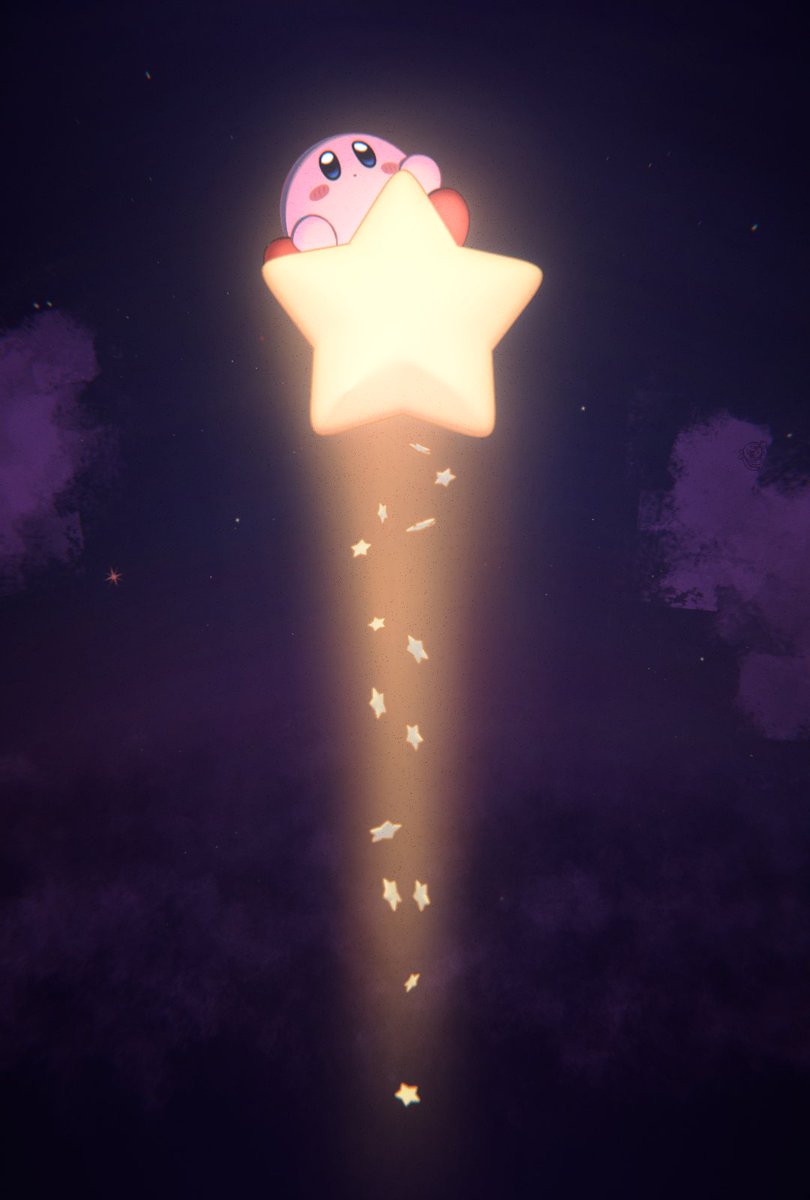 Can't play Kirby Air Riders because I don't have a Switch 2 so I made art instead

#bnpr #b3d
