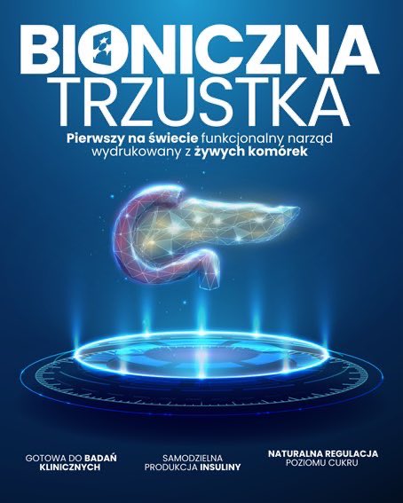Kpelczynska's tweet image. Test, czy dobre wiadomości bez obrażania, oskarżania i odgrażania się mogą kogoś zainteresować:)

Otóż w laboratorium Polbionica powstała pierwsza na świecie bioniczna trzustka - funkcjonalny narząd wydrukowany z żywych komórek. 

Bioniczna trzustka jest w stanie produkować…