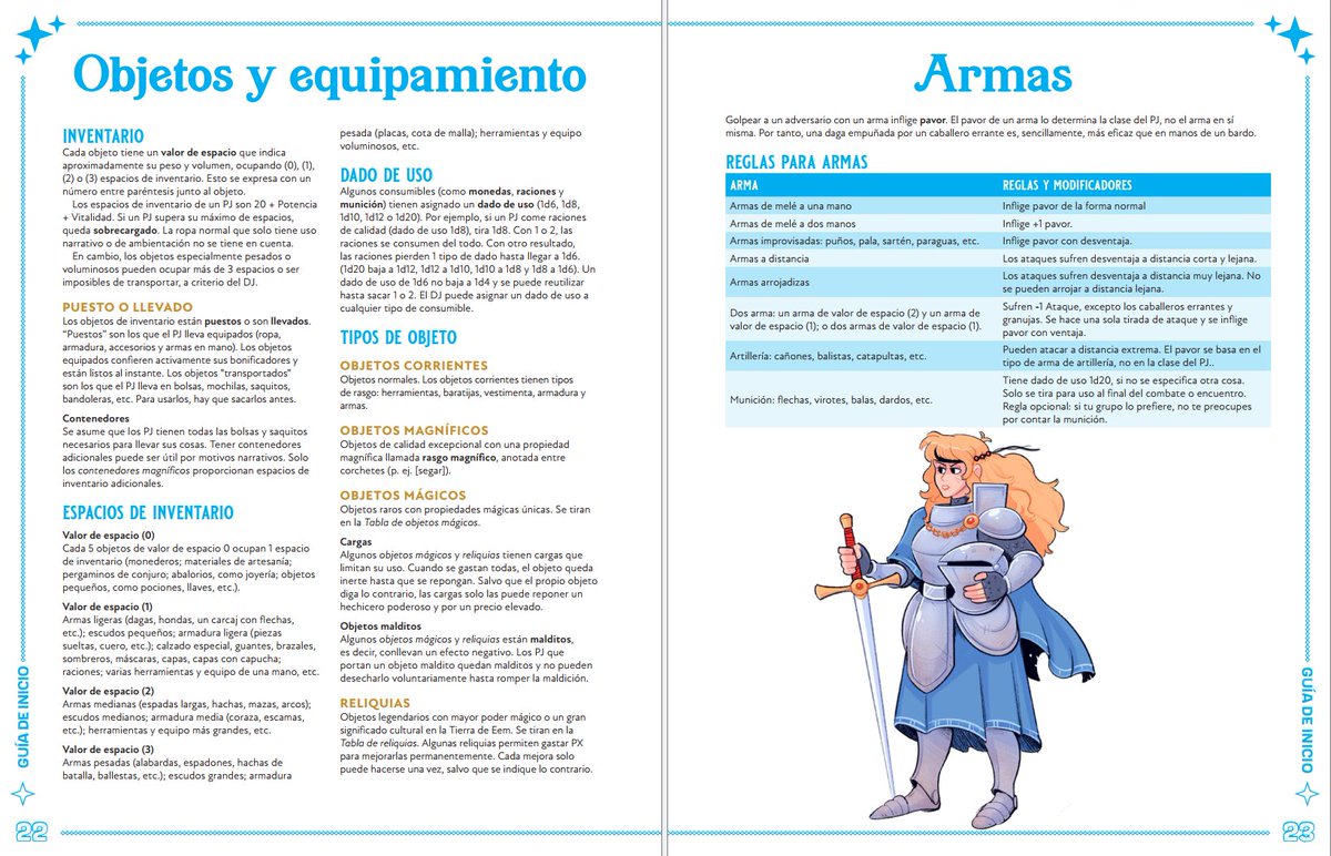 CursedInk2's tweet photo. Para conocer Land of Eem, nada mejor que su Guía de Inicio, con 6 pregen y 1 aventura lista para llevar a tu mesa.
Puedes descargarla en la página de Backerkit, donde también podrás seguir el proyecto y estar al día de las novedades.
https://t.co/dGue4WCkAx