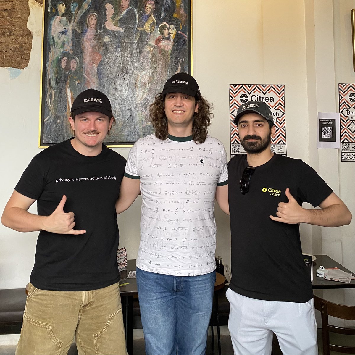 Just three guys that have zero knowledge why any self-professed maximalist wouldn't want a scalable trust-minimized rollup on Bitcoin

Study <a href="/citrea_xyz/">Citrea</a>