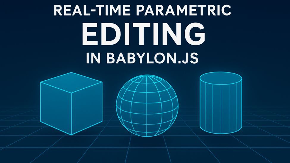 babylonjs's tweet image. Check out this cool solution for real time parametric geometry from community member Rayan Farhat! 

linkedin.com/posts/rayan-fa… 

#3D #WebDev #gamedev #indiedev #WebDevelopment #webgl #gamedevelopment #IndieDevs