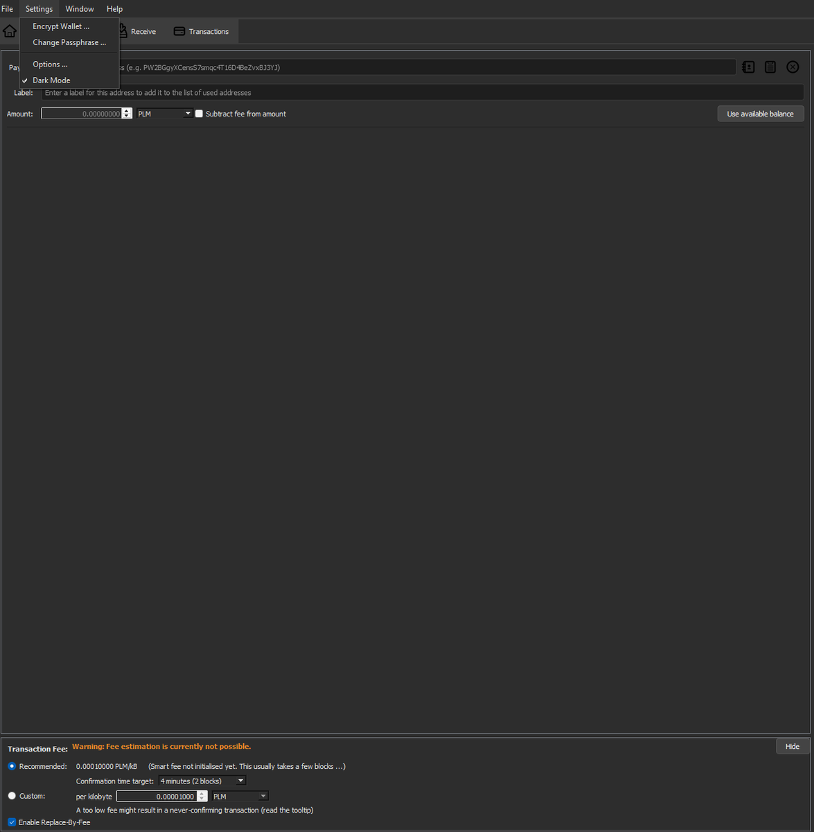 PALLADIUM GOES BLACK 🖤 Core v1.4.3 is officially released!  The Dark Mode everyone asked for is now fully integrated and ready to use! Update your wallet today for a cleaner, eye-friendly experience.  ✅ New: Dark Mode (GUI) ✅ Fix: Accurate Confirmation Times  Update now! ⬇️