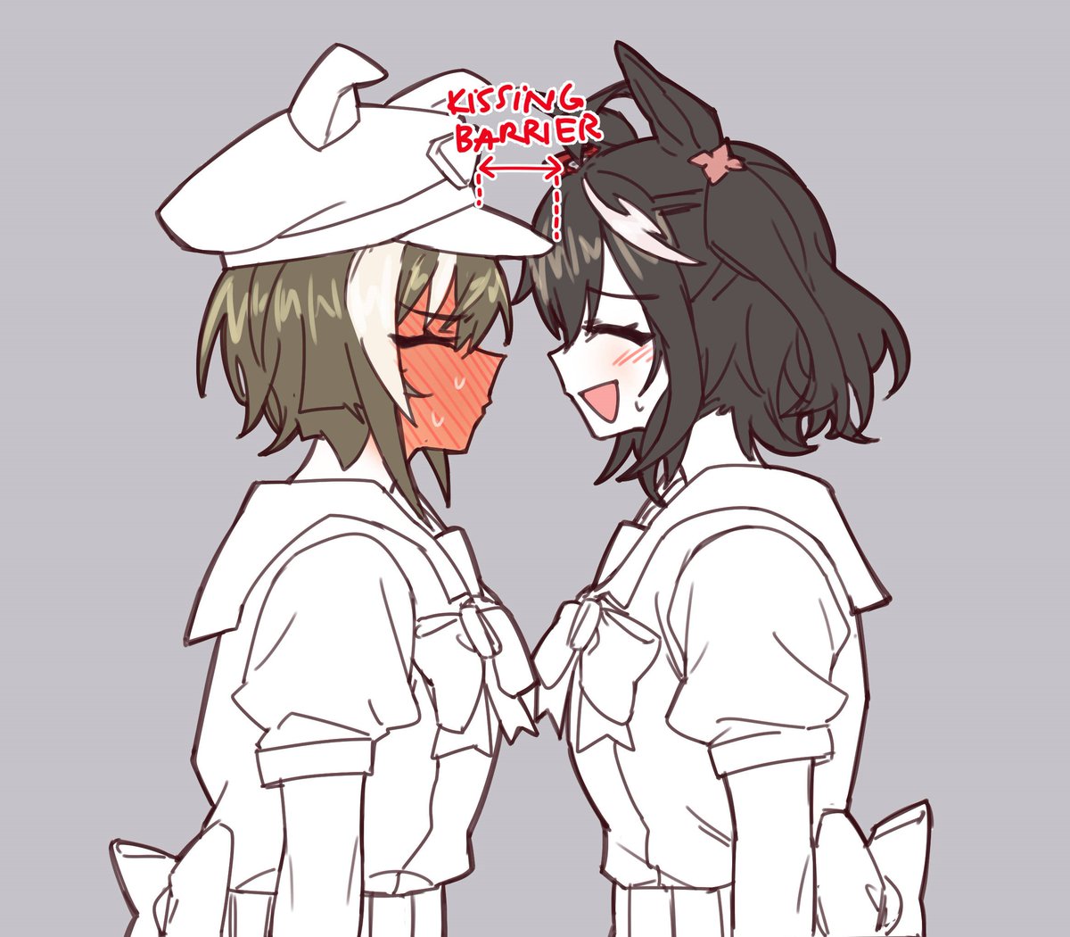 Dumpdumd_11's tweet image. CHEVAL YOUR BIG ASS HAT IS IN THE WAY!!!! YOU CANNOT KISS HER!!!!