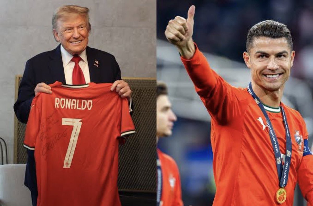 والله شي مهوول يستحق تتحدث عنه 

ميسي له كم سنة في امريكا محد معطيه اهتمام و رونالدو يلعب عندنا وملفت الانظار وجاته دعوه للبيت الابيض مع روساء الدول 

عظيم يارونالدو