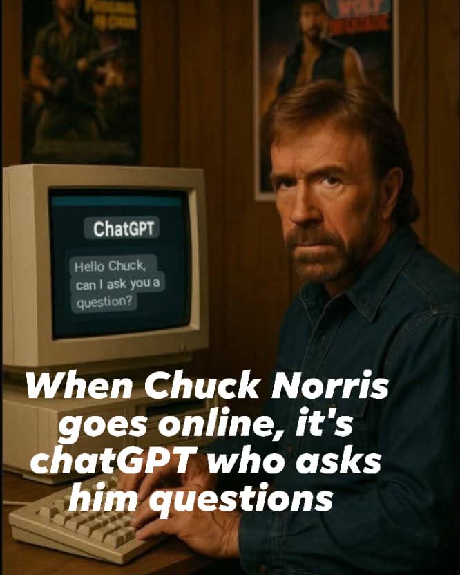 KevTechSupport's tweet image. I always ask Chuck Norris questions instead lol 😆 

#itsupportspecialist #desktopsupport #desktopsupporttechnician #desktopengineer #servicedesk #servicedeskanalyst #servicedeskengineer